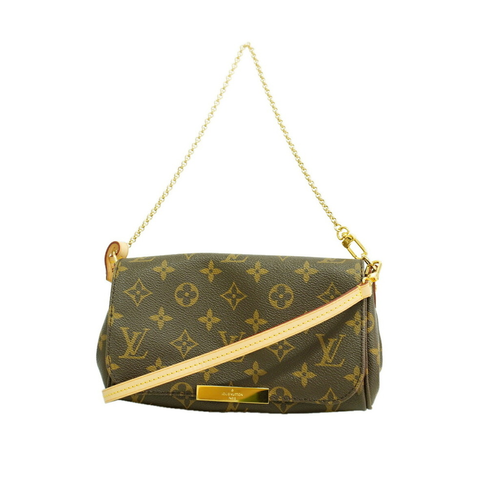 Louis Vuitton Monogram Favorite PM Handbag M40717 Brown 2-way bag for women